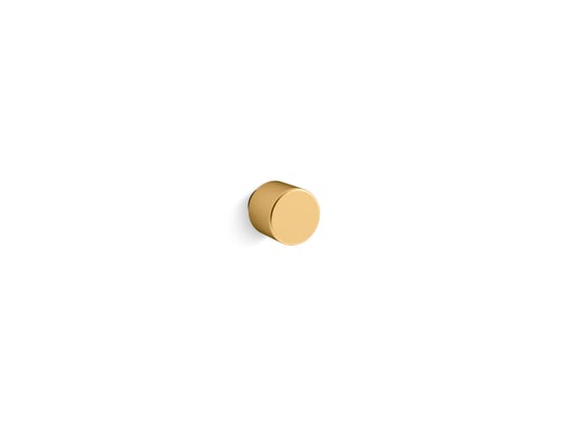 Kohler | Helst | Knob - Vibrant Brushed Moderne Brass