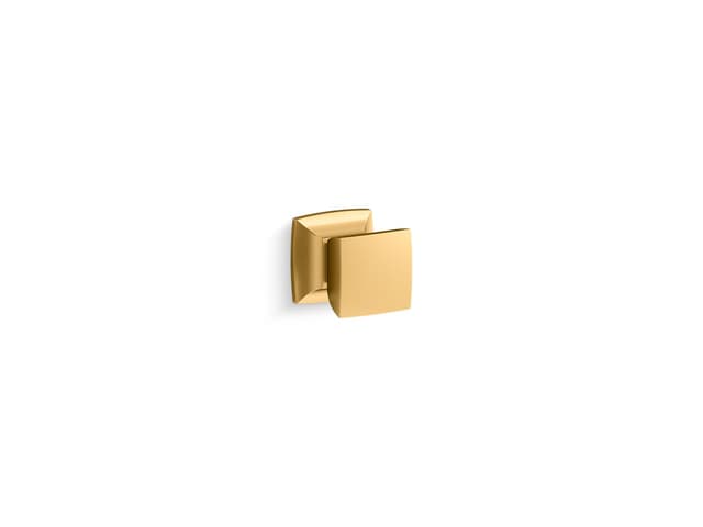 Kohler | Hearthaven | Knob - Vibrant Brushed Moderne Brass