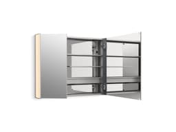 3/4 view of product with door open
