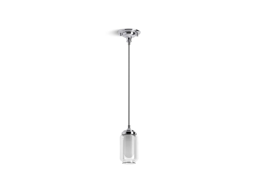 Artifacts 4'' pendant - Polished Chrome by Kohler