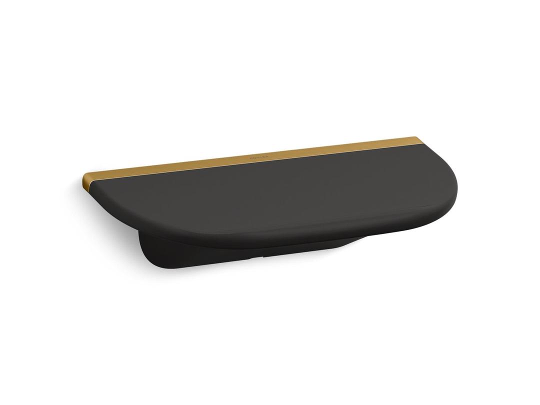 Kohler Statement Foot ledge - Vibrant Brushed Moderne Brass by Kohler