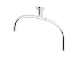 Kohler Statement Ceiling-mount single-function dual rainhead arm - Vibrant Titanium - image 2
