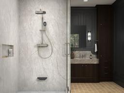 Anthem Two-way exposed thermostatic valve with shower column for rainhead and handshower - image 16