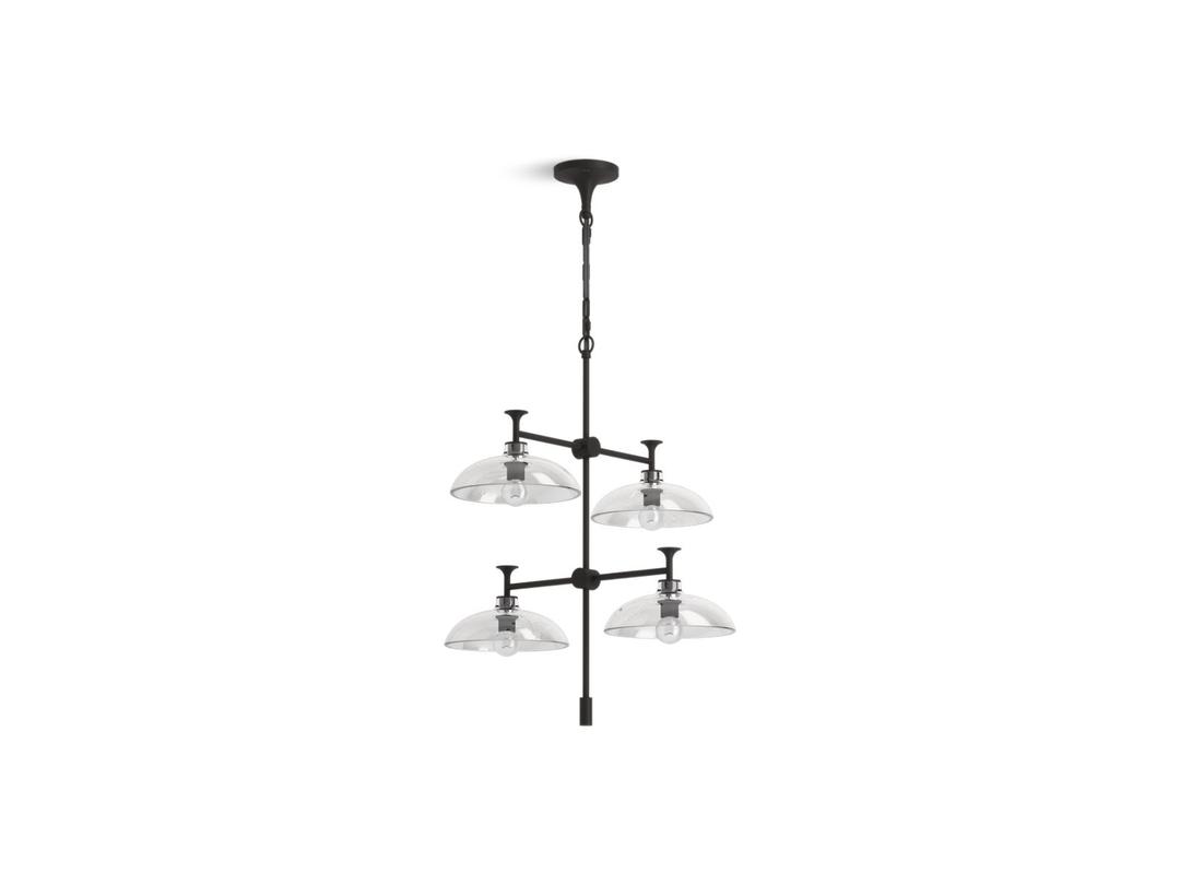 Kohler | Tone | Chandelier - Matte Black by Kohler