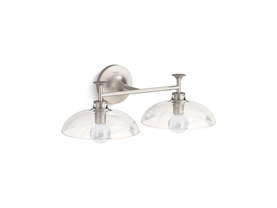 Kohler | Tone | Wall Sconce - Brushed Nickel by Kohler
