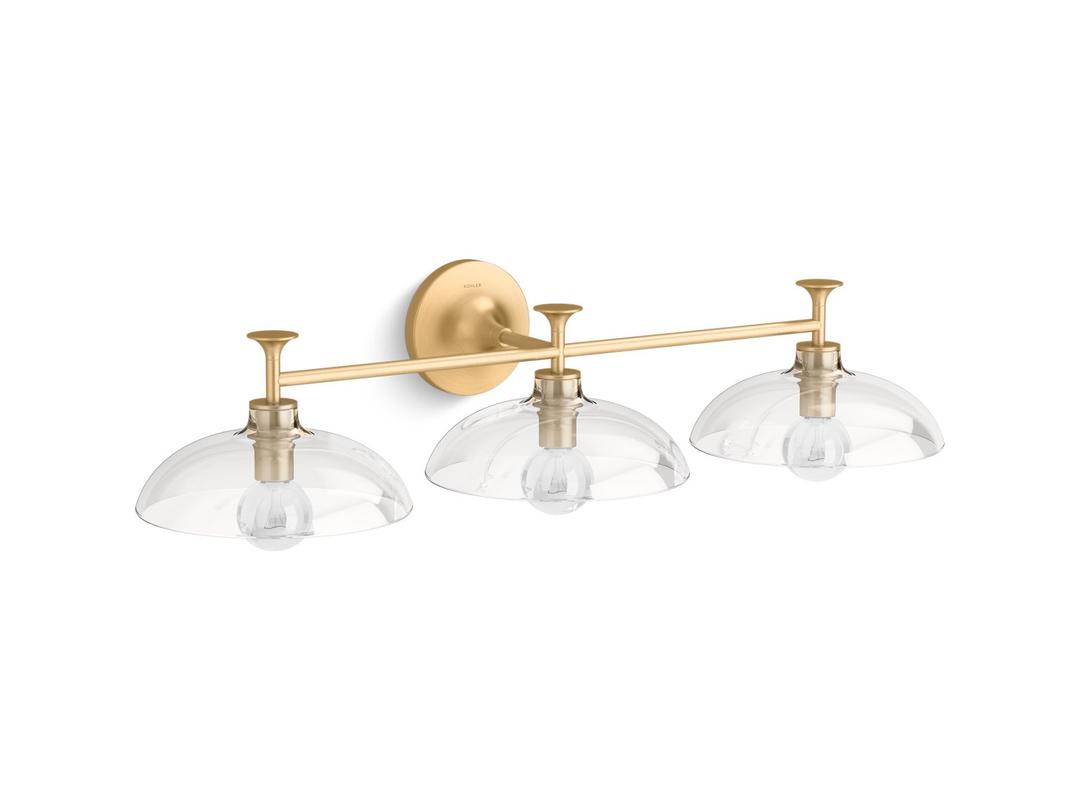 Kohler | Tone | Wall Sconce - Brushed Moderne Brass by Kohler