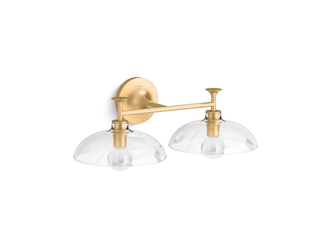 Kohler | Tone | Wall Sconce - Brushed Moderne Brass by Kohler