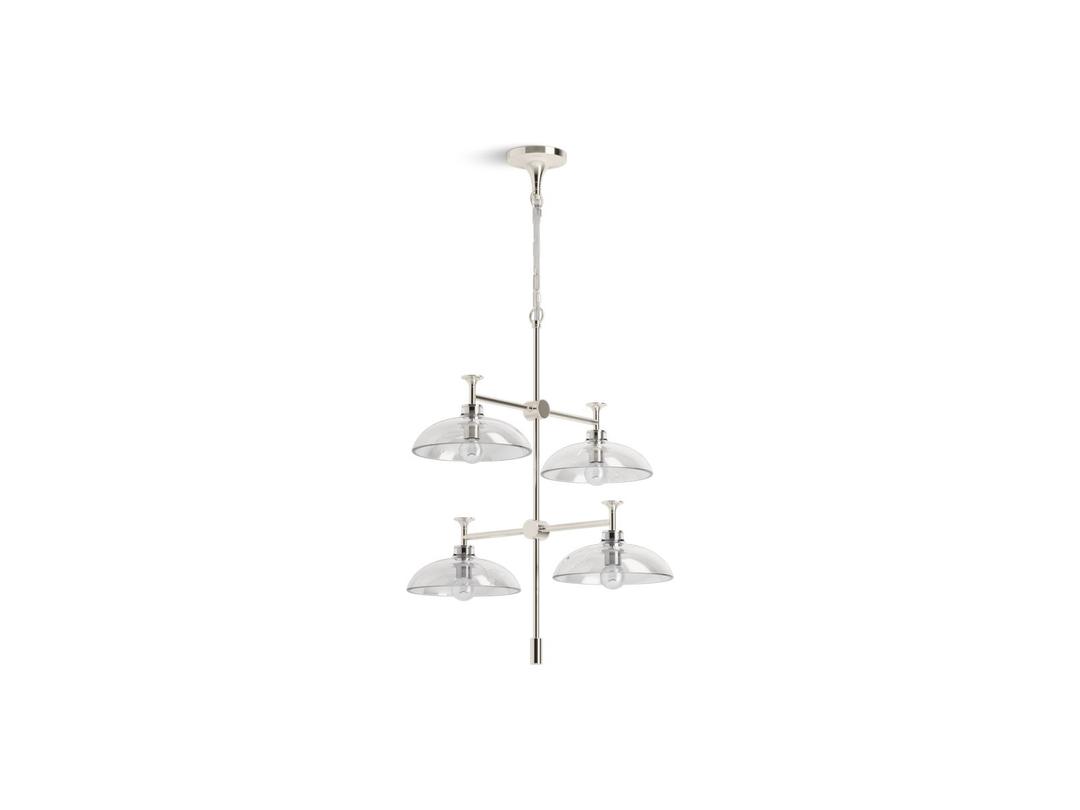 Kohler | Tone | Chandelier - Polished Nickel by Kohler