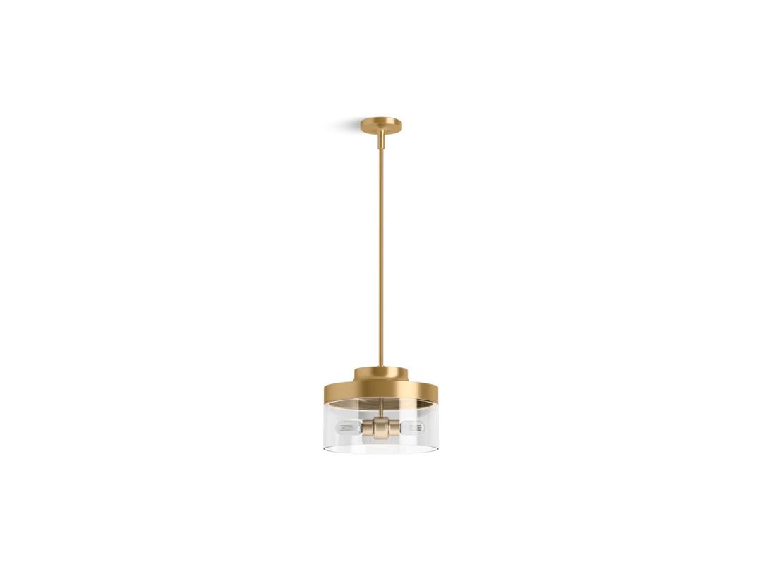 Kohler Purist 12-1/2'' pendant - Brushed Moderne Brass by Kohler