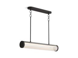 Kohler Purist 34'' LED linear chandelier - Matte Black - image 4