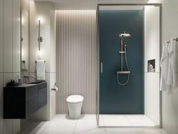 Anthem Two-way exposed thermostatic valve with shower column for rainhead and handshower - image 19