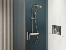 Anthem Two-way exposed thermostatic valve with shower column for rainhead and handshower - image 9