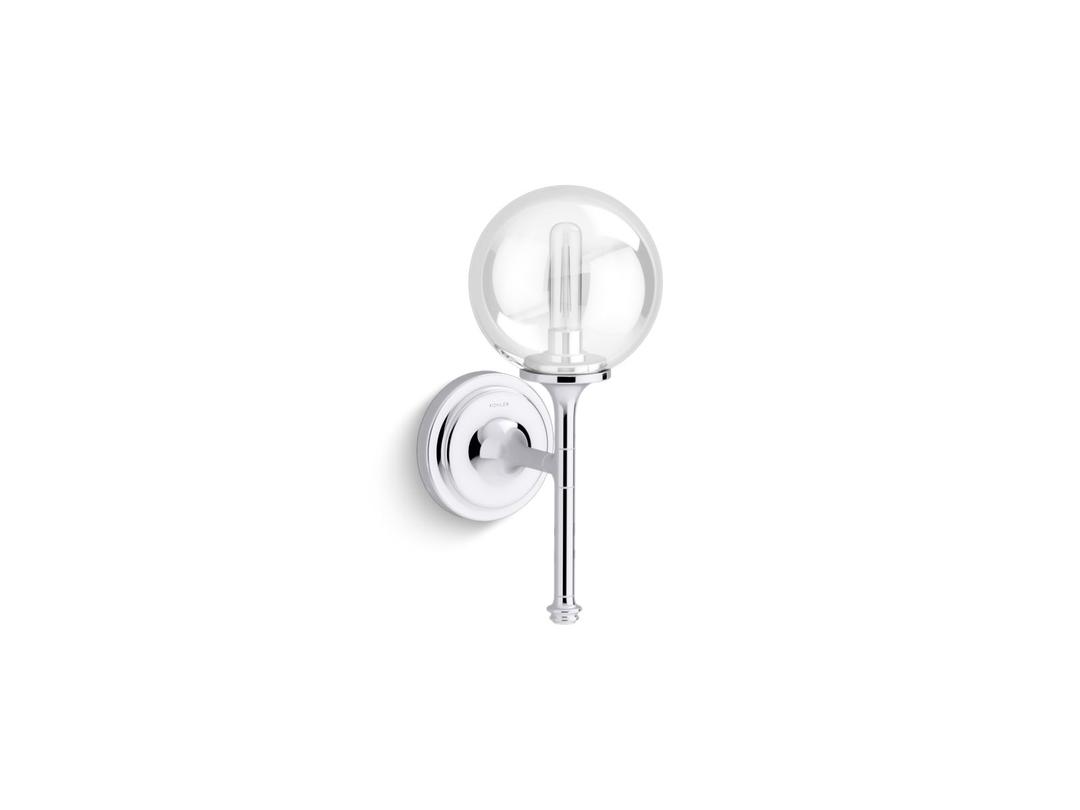BelleraE One-light sconce - Polished Chrome by Kohler