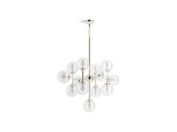 BelleraE 32'' chandelier - Brushed Moderne Brass - image 2
