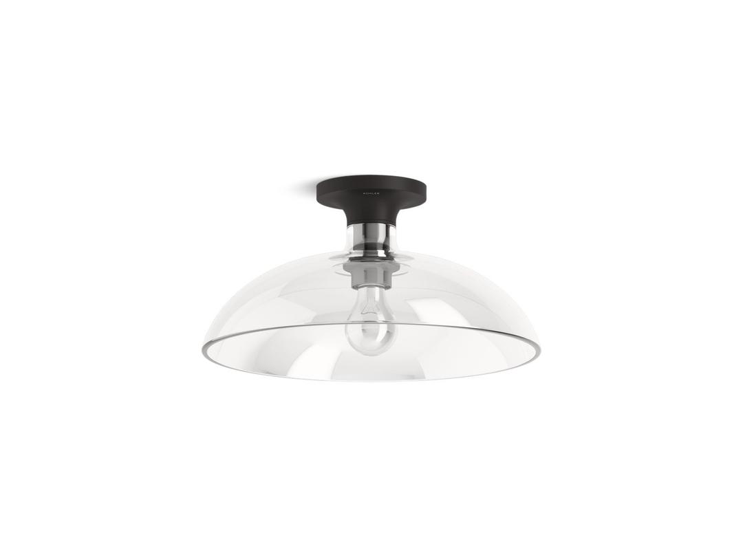 Kohler | Tone | Ceiling Light - Matte Black by Kohler