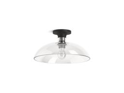Kohler | Tone | Ceiling Light - Black With Brass Trim - image 3