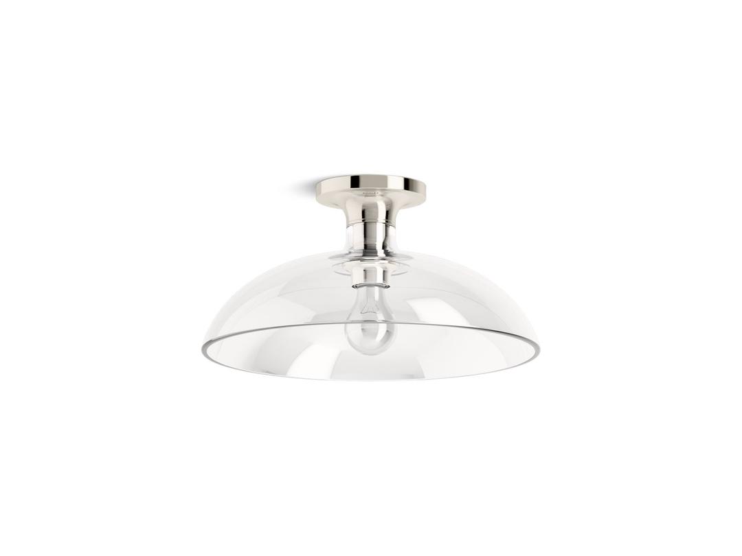Kohler | Tone | Ceiling Light - Polished Nickel by Kohler