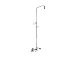 Kohler Occasion Two-way exposed thermostatic valve and shower column kt - Vibrant Brushed Nickel - image 2