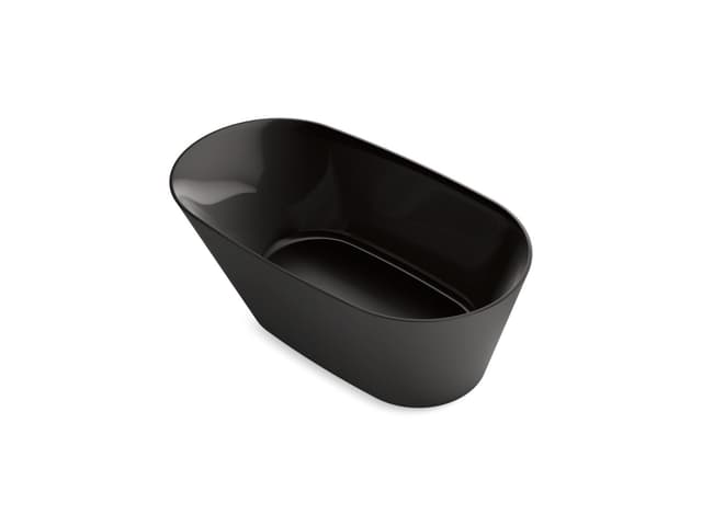 Kohler Brazn 66'' x 35'' freestanding bath - Honed Black