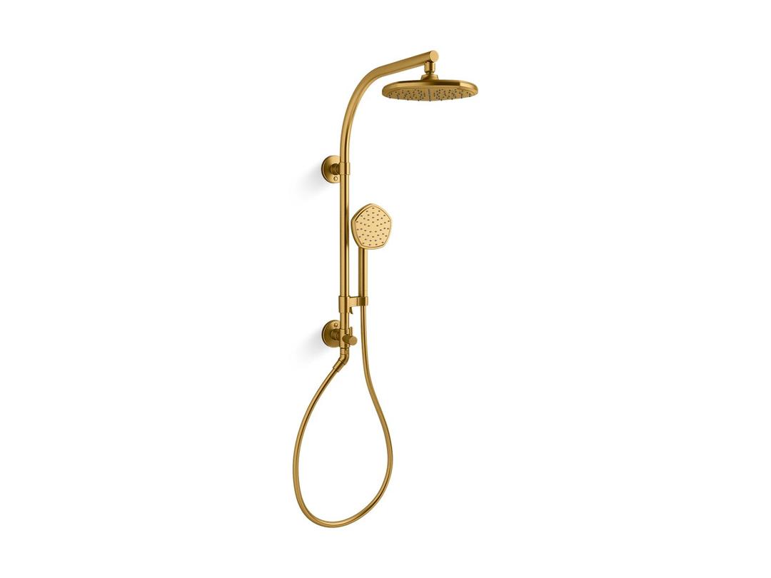 Kohler | Occasion | Shower Wall System - Vibrant Brushed Moderne Brass by Kohler