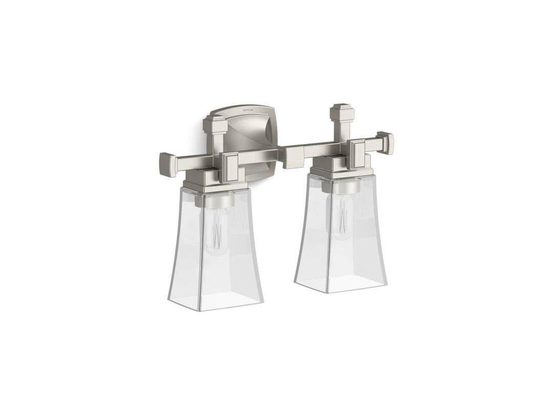 Kohler | Riff | Wall Sconce - Brushed Nickel by Kohler