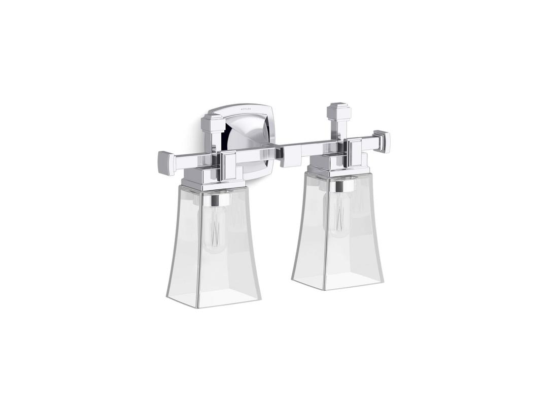 Kohler | Riff | Wall Sconce - Polished Chrome by Kohler