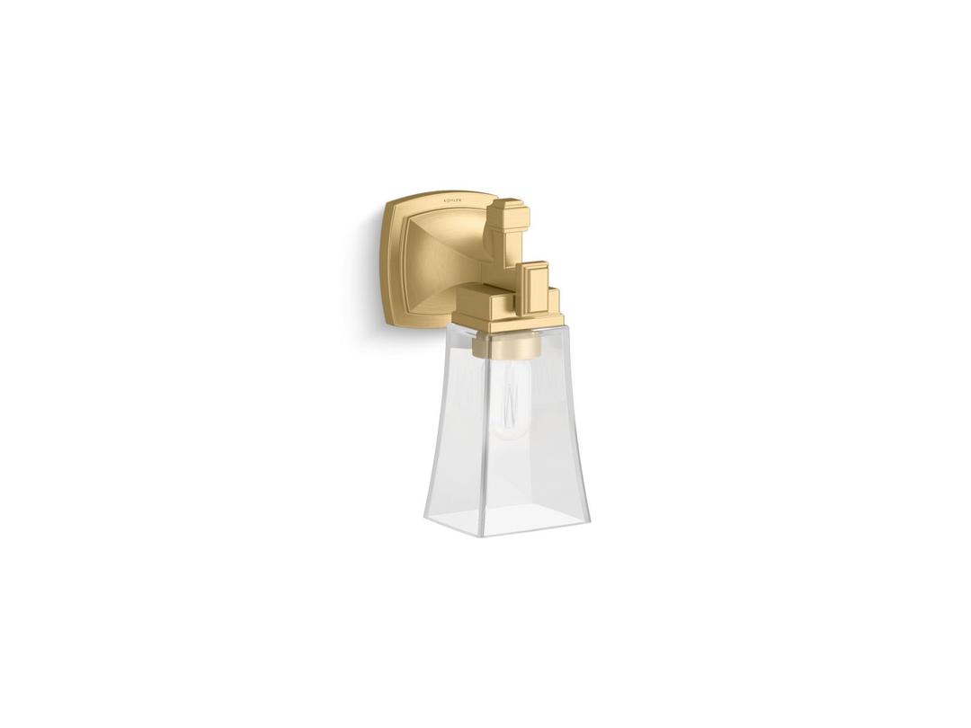 Kohler | Riff | Wall Torchier - Brushed Moderne Brass by Kohler