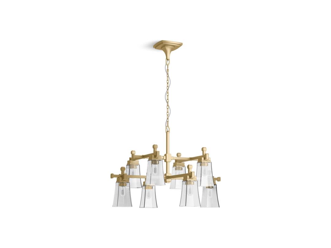 Kohler | Riff | Chandelier - Brushed Moderne Brass by Kohler