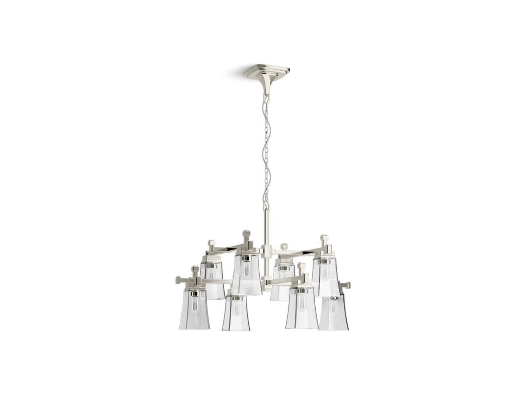 Kohler | Riff | Chandelier - Polished Nickel by Kohler