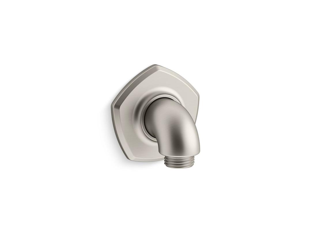 Kohler | Occasion | Wall Supply Elbow Shower Part - Vibrant Brushed Nickel by Kohler