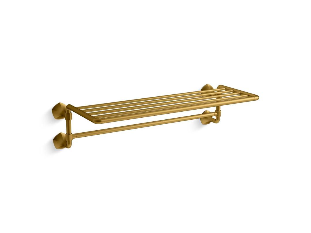 Kohler | Occasion | Towel Bar - Vibrant Brushed Moderne Brass by Kohler