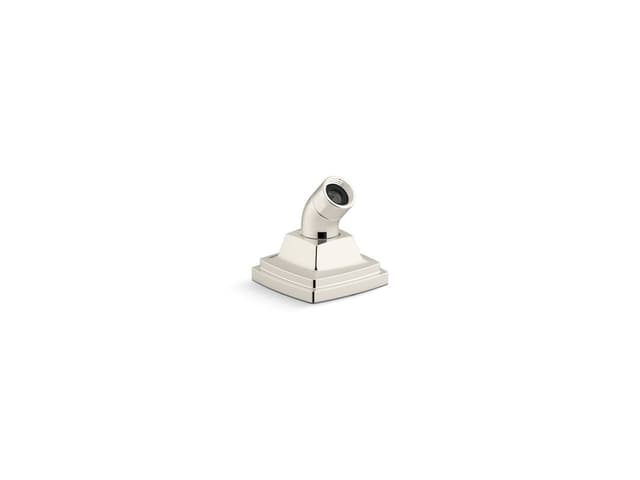 Kohler Riff Deck-mount handshower holder with hose - Vibrant Polished Nickel