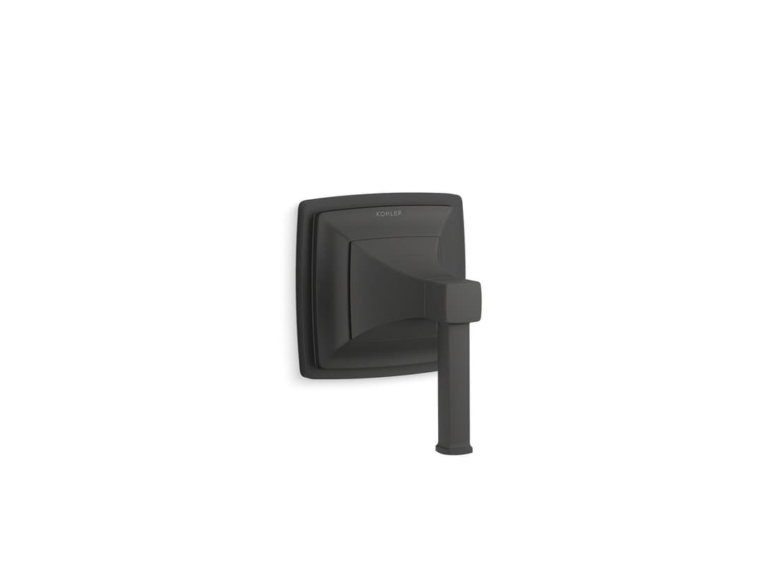 Kohler Riff MasterShower transfer valve trim - Matte Black by Kohler