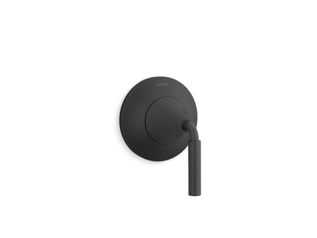 Kohler ToneE MasterShower transfer valve trim - Matte Black