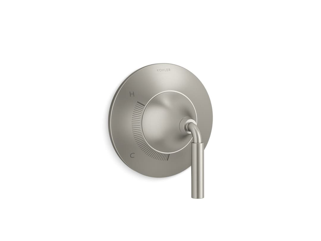 Kohler ToneE Rite-Temp valve trim - Vibrant Brushed Nickel by Kohler