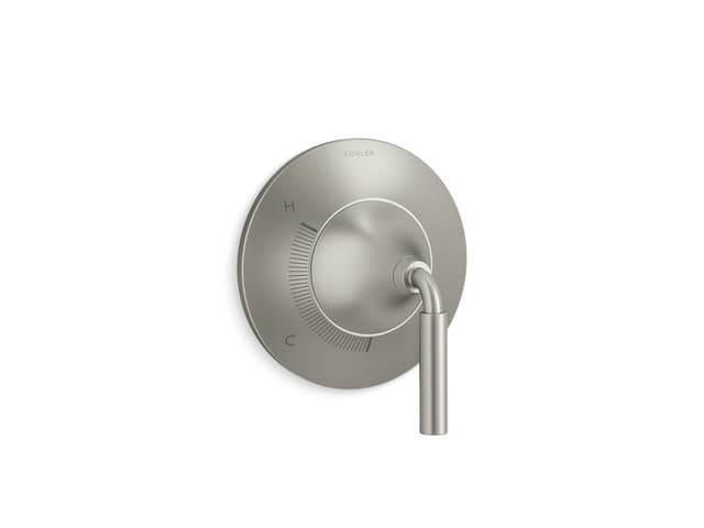 Kohler ToneE Rite-Temp valve trim - Vibrant Brushed Nickel
