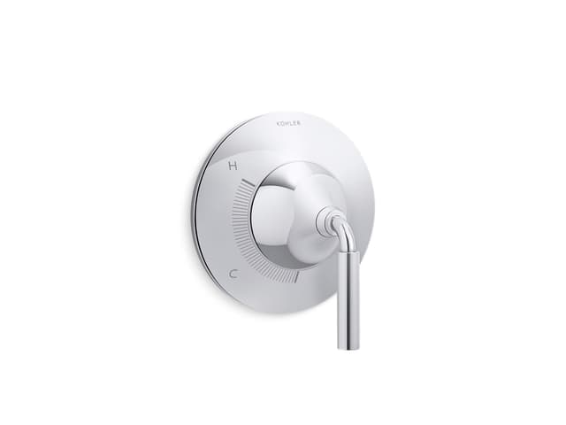 Kohler ToneE Rite-Temp valve trim - Polished Chrome