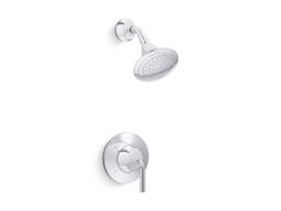 Kohler ToneE Rite-Temp shower trim kit, 2.5 gpm - Polished Chrome - image 1