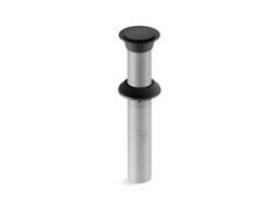 Kohler Clicker drain without overflow - Matte Black - image 1