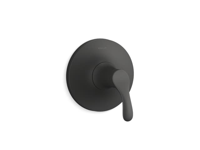Kohler Simplice Rite-Temp valve trim - Matte Black