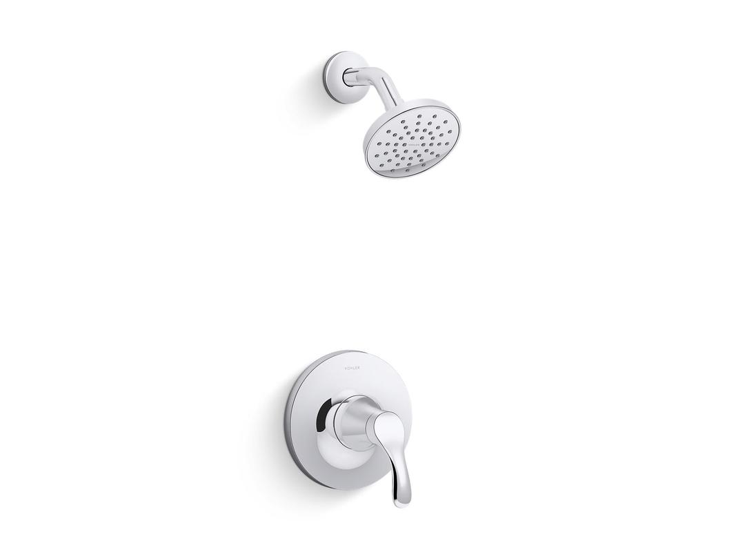 Kohler Simplice Rite-Temp shower trim kit, 1.75 gpm - Polished Chrome by Kohler
