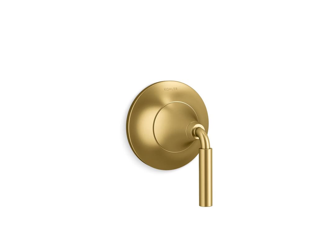 Kohler ToneE MasterShower transfer valve trim - Vibrant Brushed Moderne Brass by Kohler