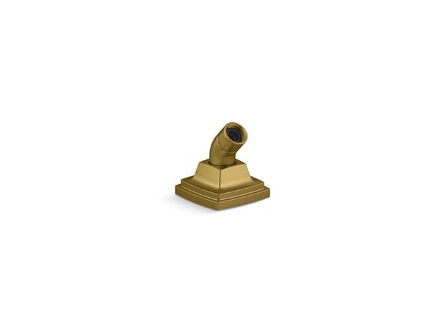 Kohler Riff Deck-mount handshower holder with hose - Vibrant Brushed Moderne Brass