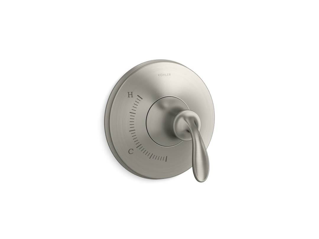 Kohler Bellera Rite-Temp valve trim - Vibrant Brushed Nickel by Kohler