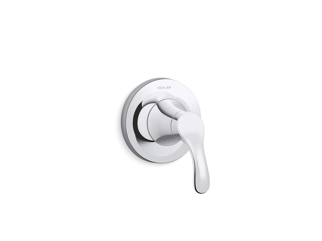 Kohler Simplice MasterShower transfer valve trim - Polished Chrome by Kohler