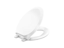 Kohler French Curve Ready Latch Quiet-Close Elongated Toilet Seat - Almond - image 2