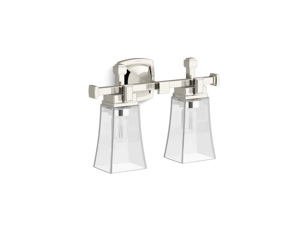 Kohler | Riff | Wall Sconce - Polished Nickel by Kohler