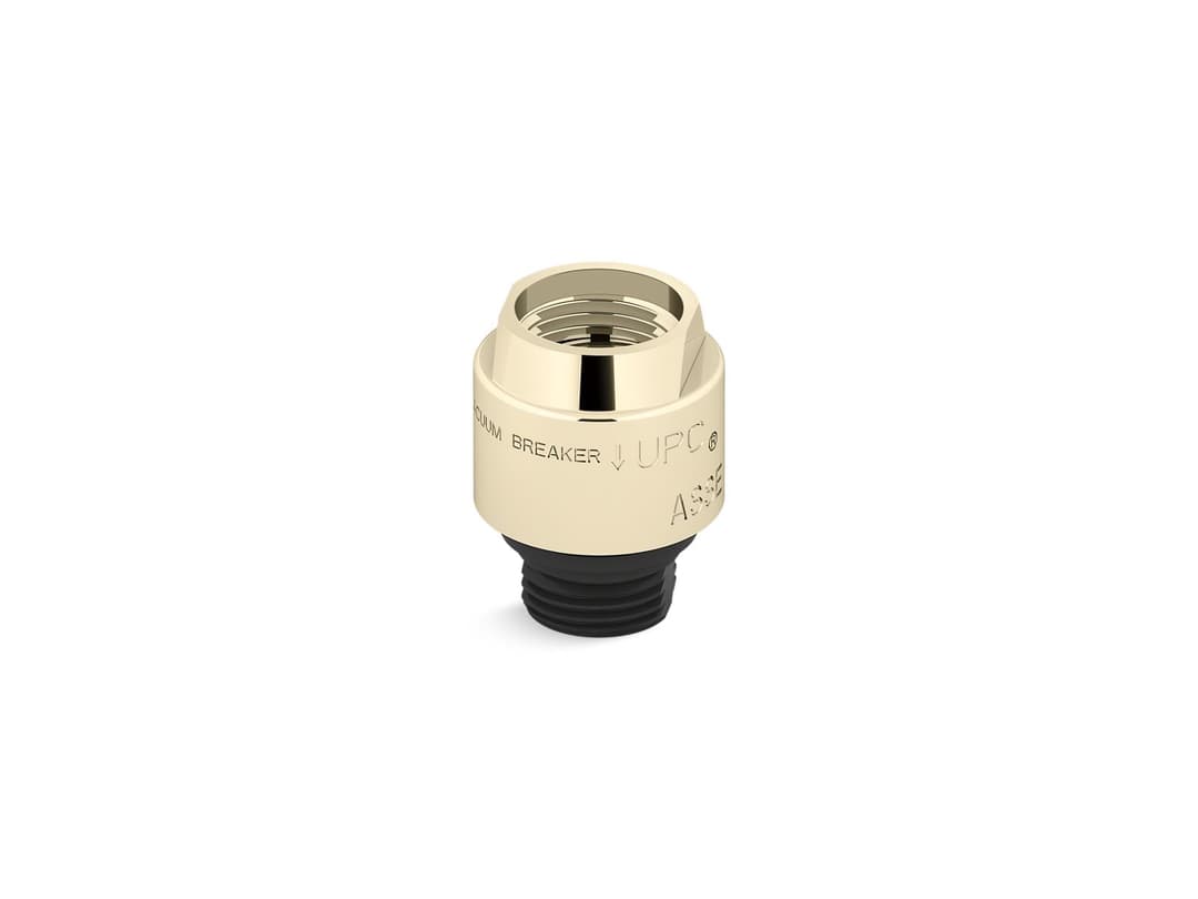 Kohler PersonaE Vacuum breaker, 1/2'' x 1/2'' - Vibrant French Gold by Kohler