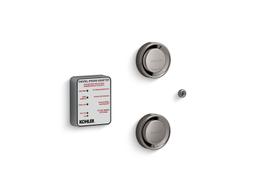 Kohler Invigoration Series Tandem digital steam adapter kit - Vibrant Titanium - image 1