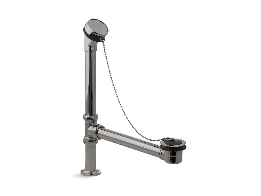 AntiqueE Bath drain, chain and rubber stopper by Kohler